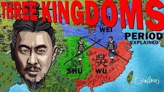 The Three Kingdoms Period explained in 4 minutes  Chinese History [upl. by Fernyak]