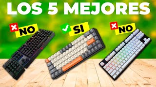 🥇 Los 5 MEJORES TECLADOS GAMING de Amazon 2024 ✅ CalidadPrecio [upl. by Lavicrep]