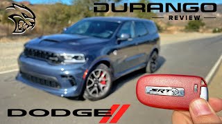 The 180MPH Dodge Durango SRT Hellcat is an Absurdly Awesome Family SUV InDepth Review [upl. by Milford629]