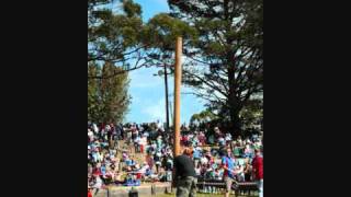 Bundanoon Highland Gathering Inc Presents quotTossing the Caberquot [upl. by Ras649]