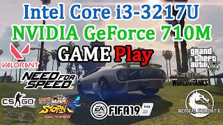 Gaming Test Intel Core i33217U NVIDIA GeForce 710M  GTA 5 FIFA 19 CSGO WOT Mortal Kombat XL [upl. by Gilmer13]