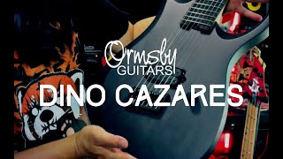 Ormsby Dino Cazares Signature guitar sound test  Fear Factory  disruptor cover [upl. by Marcelo682]