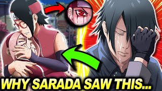 Why Sarada Saw Sakuras FUTURE DEATH amp Her Mangekyou AWAKENING Explained [upl. by Niwde23]