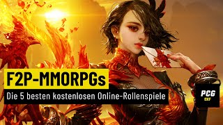 Einkaufsführer FreetoplayMMORPGs  Die 5 besten kostenlosen OnlineRollenspiele [upl. by Anayra]