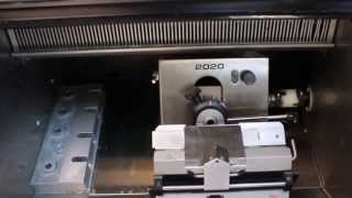 Leica CM1800 Cryostat with Leica 2020 Microtome Knife Holder Heated Lid [upl. by Gillett]