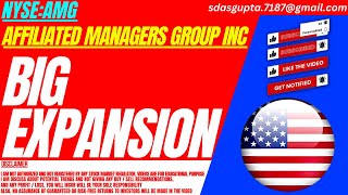 BIG EXPANSION  AMG STOCK ANALYSIS  AFFILIATED MANAGERS GROUP STOCK [upl. by Eliezer]