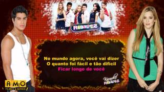 RebeldeS  So Amanhã Karaoke [upl. by Yeliac75]