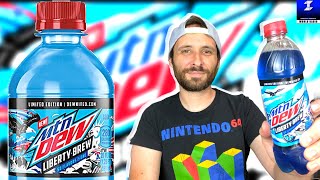 Mountain Dew Liberty Brew Review  50 Flavors in One [upl. by Dusa]