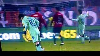 Osasuna Vs Barcelona21 1212012 [upl. by Aknahs551]