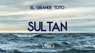 ElGrandeToto  Sultan Lyrics 4K [upl. by Ahsenauj]