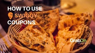 How to use Swiggy Coupons on GrabOnin [upl. by Zysk]