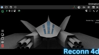 Reconn 4d Modeling a spaceship part 1 [upl. by Yolande]