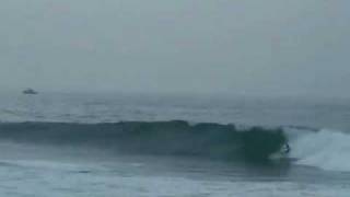 Surfing Wushi Harbour Taiwan before Typhoon Nakri [upl. by Fabiolas]