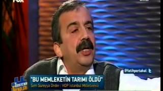 Sırrı Süreyya Önder Fox TVde Fatih Portakalın konuğuydu 25102013 [upl. by Ko]