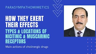 Nicotinic and muscarinic receptors and their agonists and antagonists [upl. by Kcirdez]