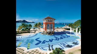 Sandals Grande St Lucian Grounds OverviewTravel by Jon amp JoEl [upl. by Enyad344]