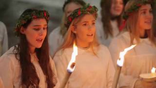 Lucia celebration in Uppsala [upl. by Leimad656]