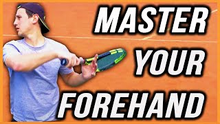 Perfect Forehand Lesson  Tennis Forehand Technique for Power Spin and Control [upl. by Thirzia]