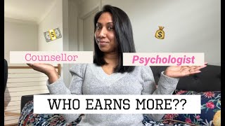 Does a Psychologist earn more than a Counsellor [upl. by Cale]