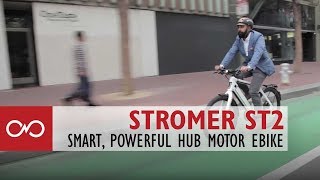 Review Stromer ST2 Electric Bike [upl. by Anaibaf]