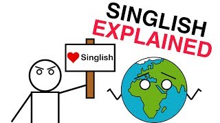 Singaporean English Singlish Explained [upl. by Quick913]