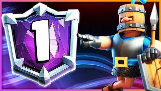 My MAIN Clash Royale Deck rushed to RANK 1 IN THE WORLD [upl. by Natsirt]