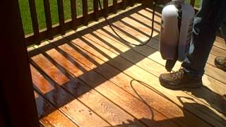 How to Stain Your Ready Deck [upl. by Pitts]