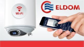 WiFi Setup Guide  electric water heaters ELDOM [upl. by Chemash959]