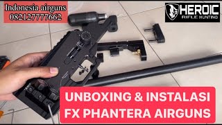 CARA PEMASANGAN INSTALASI SENAPAN FX PHANTERA AIRGUNS [upl. by Oberheim950]