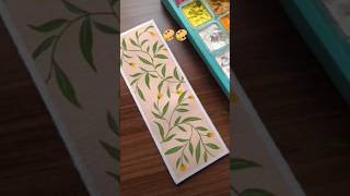 Floral Art Book marks art artist painting satisfying artshorts artistpainting [upl. by Terriss443]