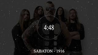 SABATON  1916 [upl. by Eugilegna]