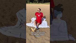 Der Sommer ist noch nicht vorbei… 😳☀️ couplecomedy sketch [upl. by Sherill]