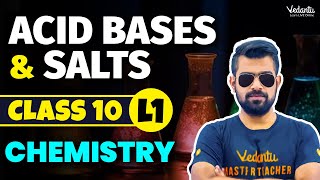 Acid Bases amp Salts Chemistry Chapter 2 Class 10 L1 Shimon Sir  V master Tamil [upl. by Adna]