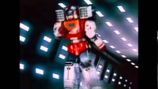 PR In Space Mega Voyager Megazord Transformation [upl. by Cairistiona579]