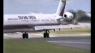 Unducted Fan MD81  SBAC Farnborough  4 September 1988 [upl. by Elmore907]