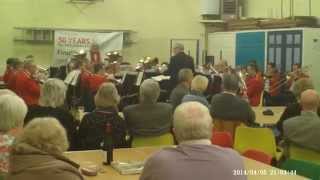 TYLDESLEY BRASS BAND playing BATMAN THE MOVIE [upl. by Hebbe107]