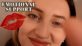 ASMR GIRLFRIEND  Helping You Through a Hard Decision  Kisses Support Love [upl. by Elbart]