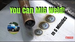 Learn How to MIG Weld Automotive Sheet Metal in 5 Minutes [upl. by Adniles]