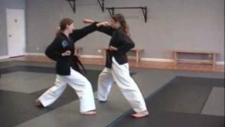 Tae Kwon Do OneStep Self Defense Tutorial [upl. by Urban506]