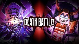 Galactus VS Unicron Marvel VS Transformers Death Battle Hype Trailer [upl. by Ainez127]