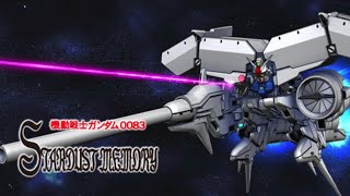 GP03 Gundam Dendrobium vs Neue Ziel  Mobile Suit Gundam 0083 Stardust Memory  SD Gundam [upl. by Navar]