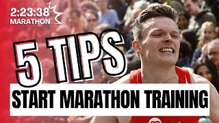 5 Tips Beginnen Marathon training Tips voor je eerste marathon [upl. by Dawaj17]