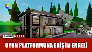 Popüler oyun platformu Robloxa erişim engeli [upl. by Htebesile]