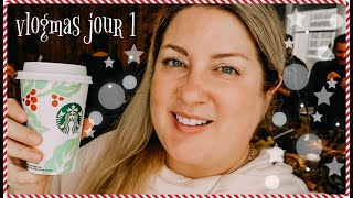 DÉGUSTATION STARBUCKS ET CHOSES FESTIVES 🎄 VLOGMAS 2018 JOUR 1 [upl. by Collin]