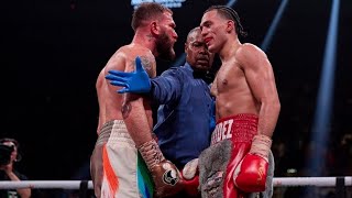 David Benavidez vs Caleb Plant  Full Fight Highlights [upl. by Calderon]