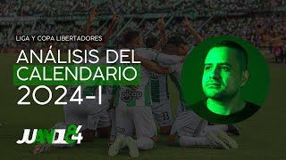 Análisis calendario Atlético Nacional en 2024I  Juandl84 [upl. by Anthony]