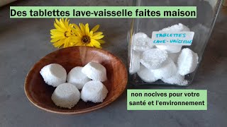 Tablettes lave vaisselle faites maison en 5 mn SUPER efficaces [upl. by Dunning]