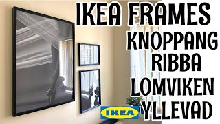 IKEA FRAMES BEST PHOTO FRAMES FOR GALLERY WALL ART  HOME DECOR [upl. by Karyn]