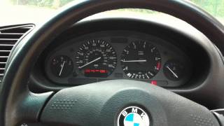 1993 BMW 320 Coupe revs  beautiful sound [upl. by Arman]