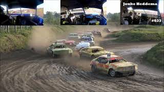 Autocross Kollum Vrije standaard klasse ALLE manches en Finale 16092023 [upl. by Romito]